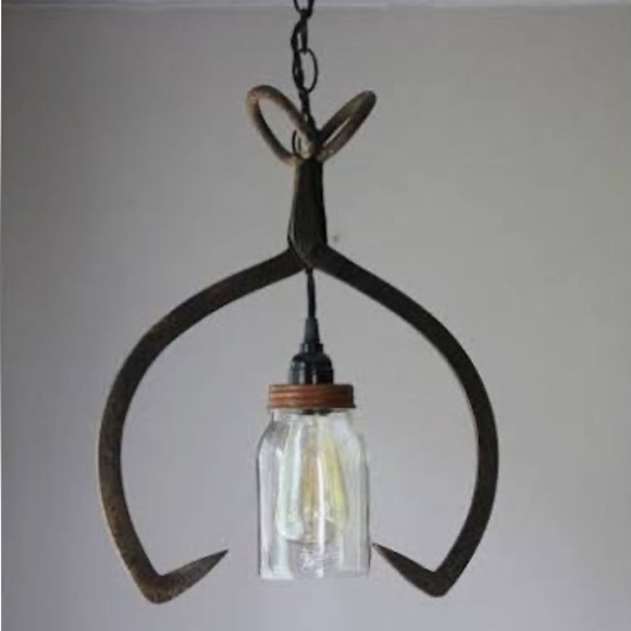 Antique ice block tongs for projects or farmhouse decor - Picture 5 of 6